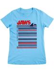 Футболка Jaws Barcode Girly Tee синего цвета Jaws - фото