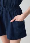 Комбинезон SHORT SLEEVE COLLAR WAIST ELASTICIZED MINI Jimmy Key, темно-синий - фото 4
