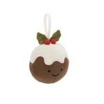 Плюшевая игрушка Festive Folly Christmas Pudding JELLYCAT - фото