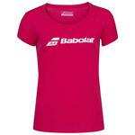 Футболка Babolat Exercise Logo, розовый - фото