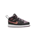 Кроссовки Air Jordan 1 Mid SE TD, Black Mauve - фото