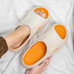 Шлепанцы унисекс Caritesport, бежевый/оранжевый - фото 22