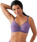 Бюстгальтер Wacoal Retro Chic Full-Busted Underwire Bra 855186, цвет Grape Compote - фото