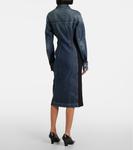 Джинсовое платье-миди Fiorito Sportmax, Scuro Vintage - фото 3