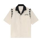 Рубашка Rhude Chamonix Alpine Shirt, White/Black - фото
