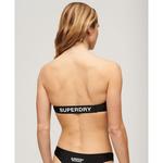 Топ бикини Superdry Logo Bandeau, черный - фото 2