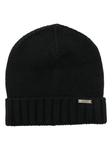 Moorer шапка бини из вирджинской шерсти с логотипом, черный - фото