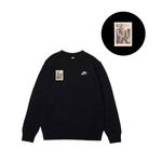 Чёрная толстовка Nike мужская - фото 3