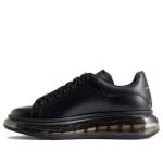 Кроссовки oversized sneaker 'black shiny sole' Alexander Mcqueen, черный - фото