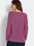 Goldner Лонгслив в цвете орхидеи - фото 4