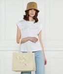 Сумка-шоппер Twin-Set с принтом, бежевый - фото 2