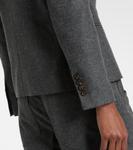 Блейзер из шерсти и кашемира Brunello Cucinelli, Grigio Medio - фото 5