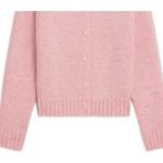 Кардиган из шетландской шерсти CELINE, розовый - фото 6