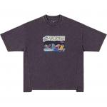 Vans T Shirts Unisex Gray Black - фото