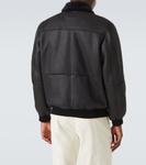 Куртка-бомбер из овчины Kiton, черный - фото 4