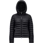 Moncler Куртка-бомбер с молнией и нашивкой, Black - фото