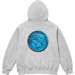 Анархия худи Supreme, серый/серый - фото