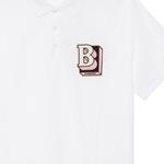 Рубашка поло мужская Burberry, белый - фото 7