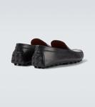 Гоммино Bubble кожаные мокасины для вождения Tod's, черный - фото 6