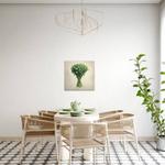 Картина на холсте A.S. Création Koriander цвет cremebeigegrün - фото 2