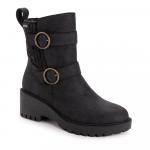 MUK LUKS Женские ботильоны Finley Faith, черный - фото