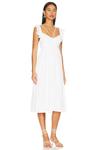 Платье миди Tularosa Katrina, белый - фото 2