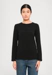 Топ Armani Exchange Long sleeved top, Black - фото
