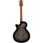 Mitchell MX430QAB Exotic Series Акустически-электрический Midnight Black Edge Burst - фото 2