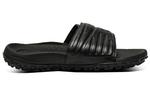 Шлепанцы Under Armour Fat Tire Slides 'Black', черный - фото 2