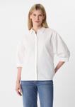 Блуза comma casual identity, белый - фото 2