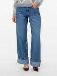 Джинсы с широкими штанинами VERO MODA VMRAE, Blue Denim - фото 2