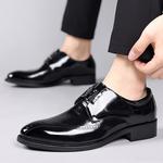 Чёрные классические туфли SHUPATE для мужчин - фото 2