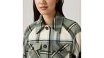 Куртка-рубашка с рукавами реглан Levi's, Sea Green Plaid - Green - фото 4