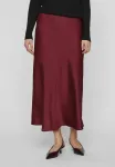 Юбка-Трапеция viellette миди Vila, Cabernet - фото