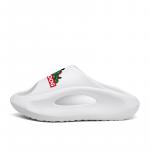 Нескользящие, дышащие, увеличивающие рост детские тапочки BOBDOG, хаки - фото