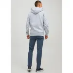 Толстовка Jack & Jones с капюшоном "STAR BASIC SWEAT ZIP HOOD", серый - фото 2