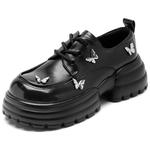 Лоферы женские черные Agsdon - фото 2