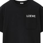 Футболка с карманом Loewe, черный - фото 4