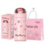 Термочашка Hello Kitty 350 мл Sanrio, half-fishman insulated cup+plush toy - фото 2