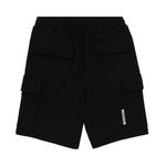 Шорты BAPE Ape Head Cargo Sweat Shorts, Black - фото 2