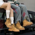 WEISHIBANGWEI Мартин Ботс унисекс коричневые, цвет Brown - фото 3