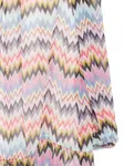 Платье с узором зигзаг Missoni Kids, розовый - фото 3