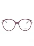 Очки в круглой оправе Chloé, фиолетовый - фото