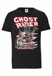 Футболка с принтом MARVEL COMICS GHOST RIDER LOGOSHIRT, черный - фото 6