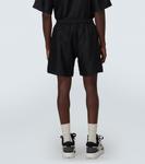 Шорты из ромбовидного шелка Amiri, мультиколор - фото 4