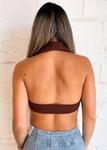 Оливия Топ в коричневом цвете OLIVACEOUS - фото 2