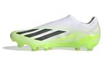 Футбольные бутсы Adidas унисекс, лимонно-белый - фото