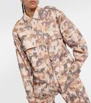 Хлопковая куртка с принтом Elize Isabel Marant, кэмел - фото 6