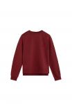 Толстовка Scalpers Sweatshirt, Dark Red/Red - фото 5