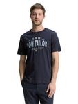 Футболка TOM TAILOR, Navy/Light blue - фото 2